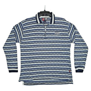 Vintage Paco Jeans USA Half-Zip Polo Shirt Men's XL
